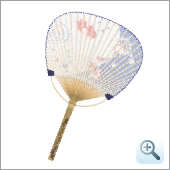 3038. すだれ貼  金魚