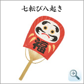 123. だるま