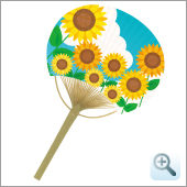 49. 青空ひまわり