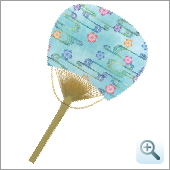 68. 流水紋に桜